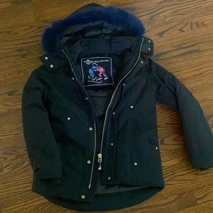 Moose knuckles unisex kids parka